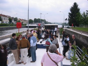 Croisière Seine - ecluse de Bougival