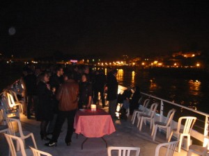 Croisière réception de nuit en Seine à Conflans Sainte Honorine