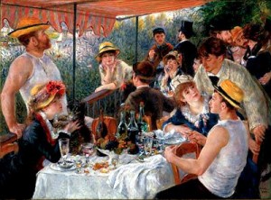 Le Dejeuner des Canotiers de Renoir