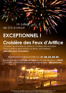 croisiere des feux d'artifices