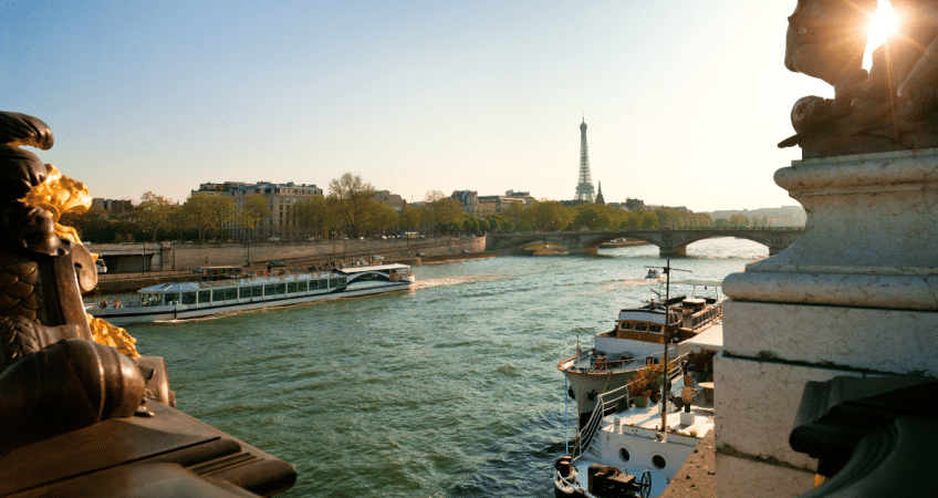 croisière privée matinale sur la seine